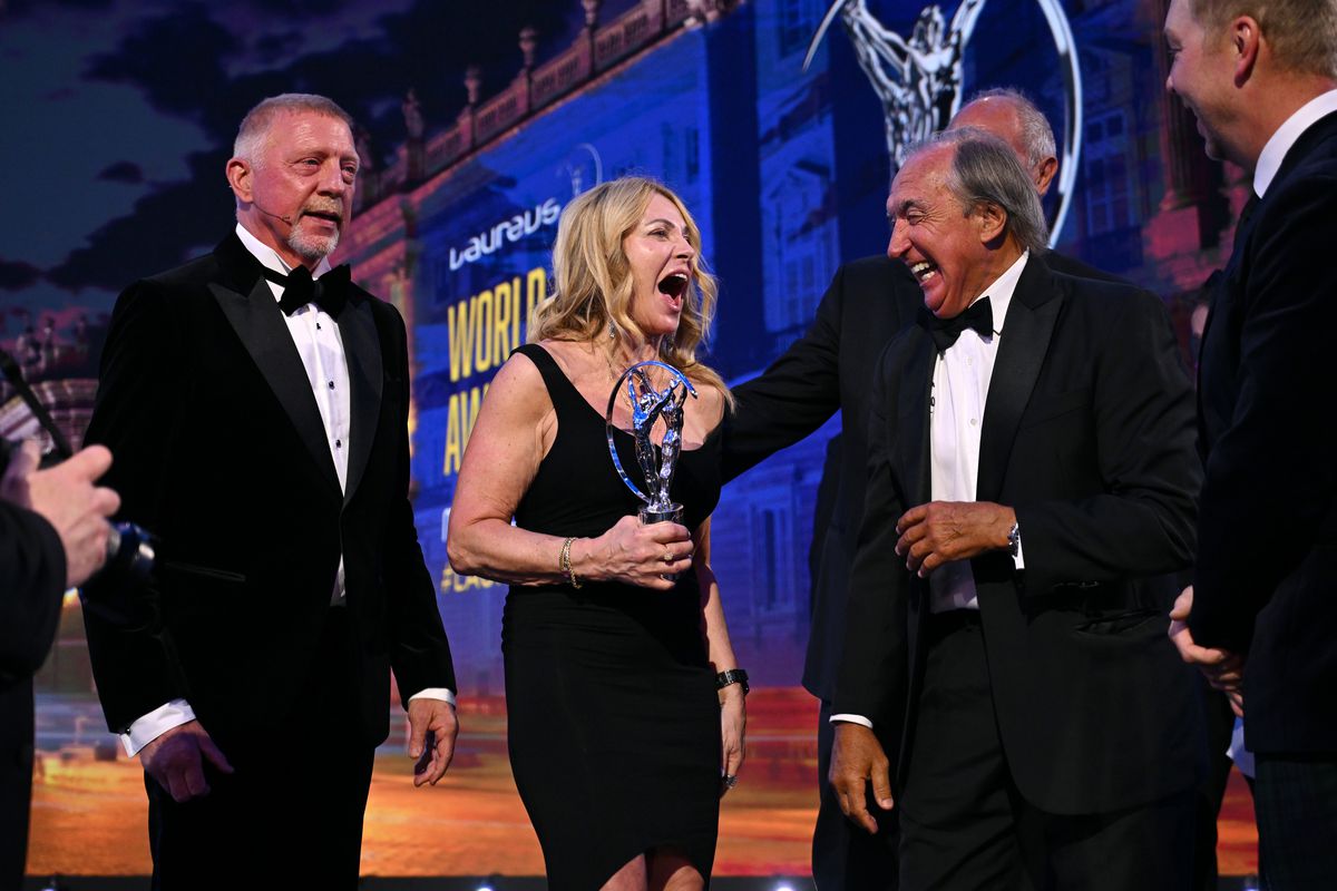 Nadia Comăneci la Gala Laureus // foto: Getty Images