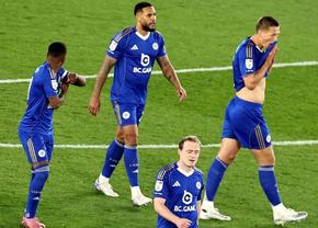 La 10 ani după ce a câștigat Premier League, Leicester a retrogradat matematic din Championship