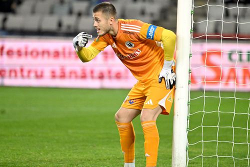 Ștefan Lefter, portarul lui U Cluj // FOTO: Imago Images