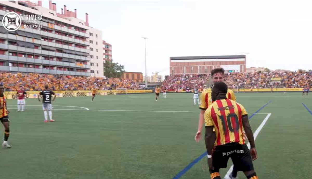 Sant Andreu a promovat în liga a treia din Spania + imagini cu stadionul