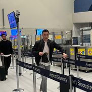 Mirel Rădoi, la plecarea din România // FOTO: Carmen Dumitru (GSP.ro)