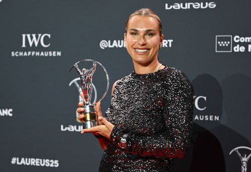 Aryna Sabalenka, la Gala Laureus / Foto: Imago Images