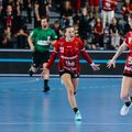 Paula Arcos, jucătoarea Gloriei Bistrița/Foto: Agenția Wolfart