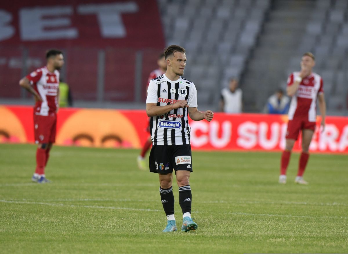 Imaginile serii după U Cluj - Dinamo » Cum a plecat acasă Erik Lincar