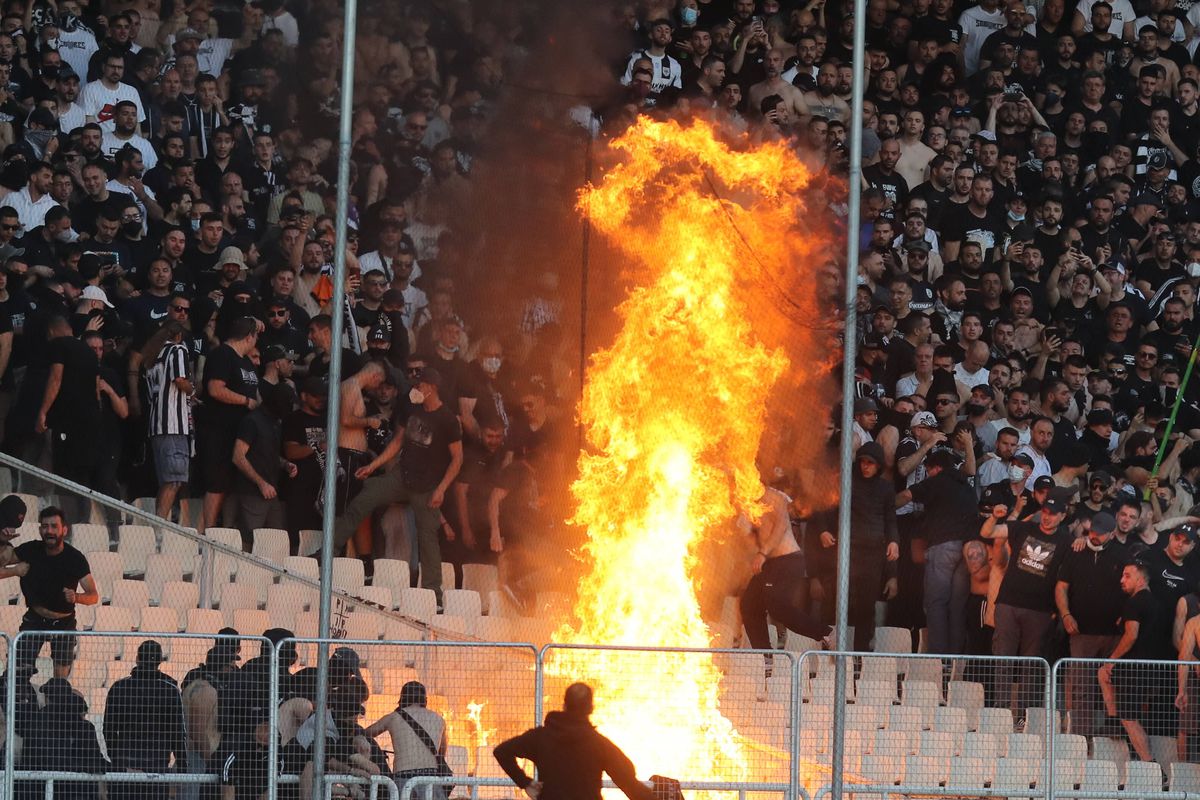 PAOK - Panathinaikos, final Cupei Greciei