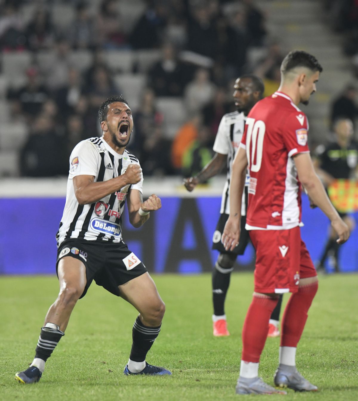 Imaginile serii după U Cluj - Dinamo » Cum a plecat acasă Erik Lincar