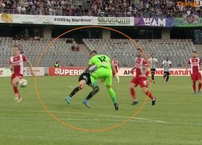 Mihai Eșanu, gafă inexplicabilă în U Cluj - Dinamo