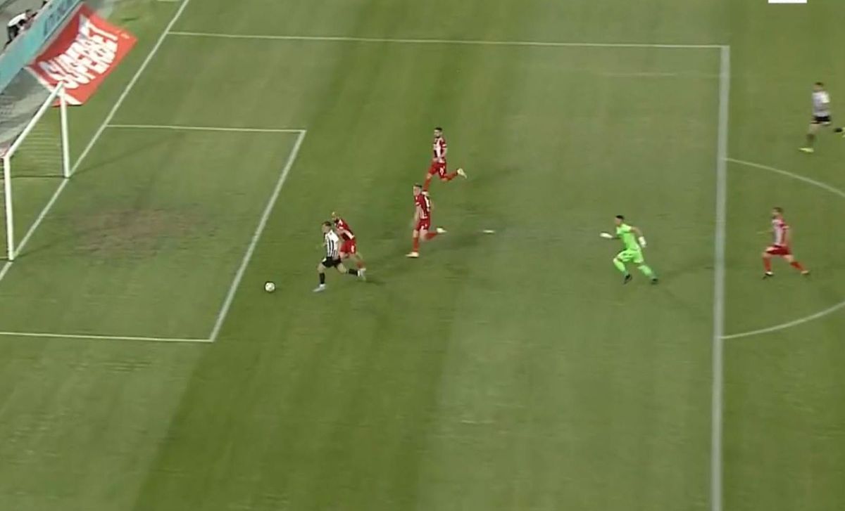 FOTO Gafa lui Eșanu în U Cluj - Dinamo 21.05.2022