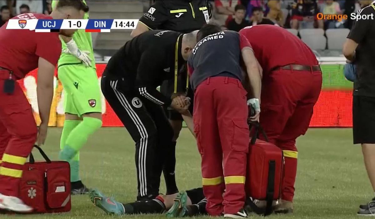 Mihai Eșanu, gafă inexplicabilă în U Cluj - Dinamo