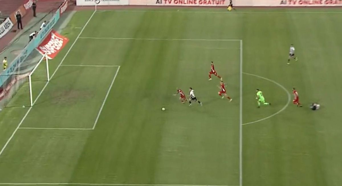 Mihai Eșanu, gafă inexplicabilă în U Cluj - Dinamo