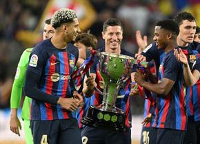 Barcelona a sărbătorit titlul în La Liga, alături de 88.000 de spectatori » Imagini spectaculoase
