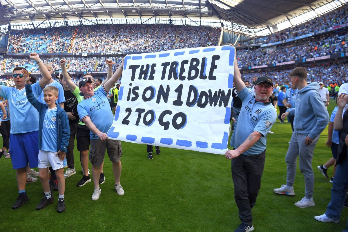 Manchester City - Chelsea 1-0 » „Cetățenii” lui Guardiola au sărbătorit titlul pe „Etihad”. Imagini spectaculoase de la decernarea trofeului