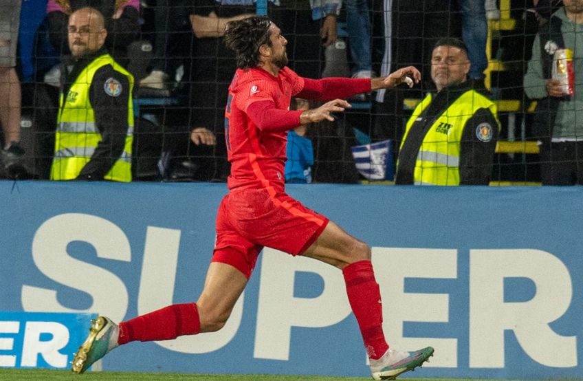 Andrea Compagno (27 de ani) a marcat golul de 2-0 al celor de la FCSB în deplasarea cu Farul. Italianul este „bestia nera” pentru Gică Hagi în acest sezon.