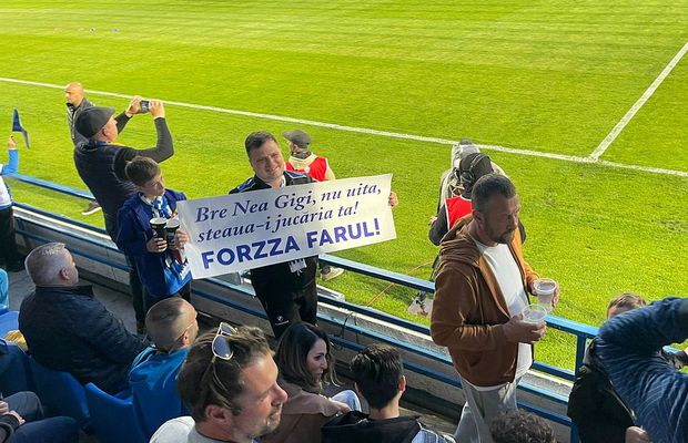 Imaginea serii la Ovidiu » Ce i-a scris un spectator lui Becali: „Bre Nea Gigi, nu uita”
