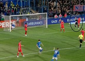Eroarea lui Târnovanu a readus-o în joc pe Farul! Portarul celor de la FCSB și-a mușcat din tricou de ciudă