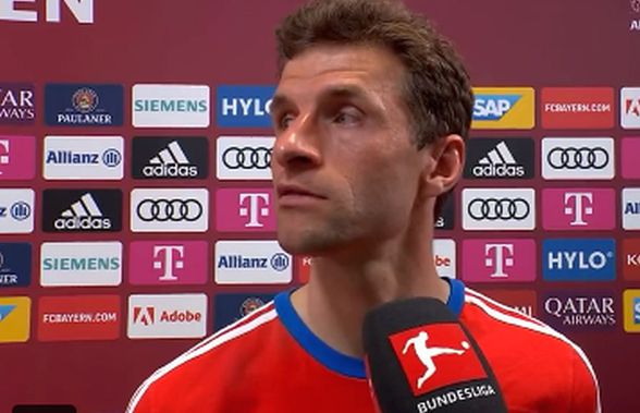 Scandal uriaș imediat după Bayern - RB Leipzig. Arbitrul a urlat pe tunel: „Stă pe 180 kilograme și spune rahaturi!” » Muller și-a oprit interviul și privea uluit