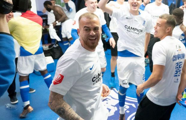 Denis Alibec, definitiv în istoria fotbalului românesc » Performanța UNICĂ atinsă după titlul câștigat cu Farul