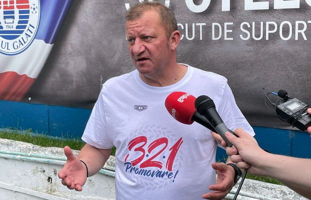 Dorinel Munteanu are planuri mari după ce a dus-o pe Oțelul din Liga 3 în Liga 1: „Vreau în play-off la anul!”