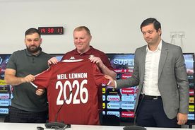 „Ar fi prostesc să promit titlul” » Neil Lennon a început serios prima conferință la Rapid: „Întăriri pe toate posturile” și a încheiat glumeț: „Voi ați înțeles? Șucu nu prea a înțeles”