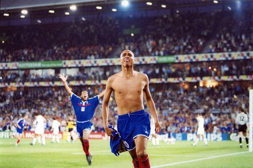 David Trezeguet la Euro 2000 Foto Imago