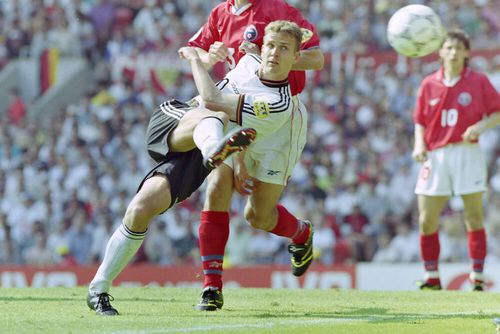 Oliver Bierhoff la Euro 1996 FOTO Imago