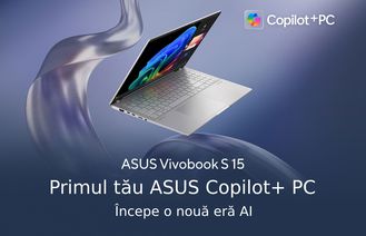ASUS  - primul producător de laptopuri care lansează o nouă generație de Copilot+ PC