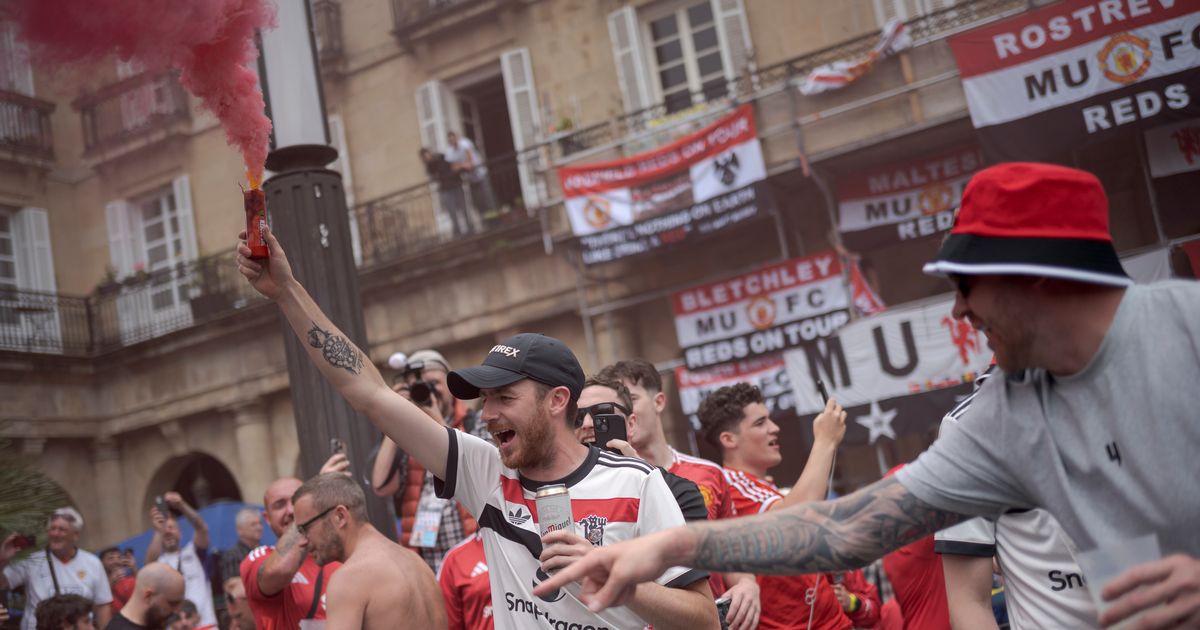 Tottenham - Manchester United, finala Europa League » Imagini cu suporterii