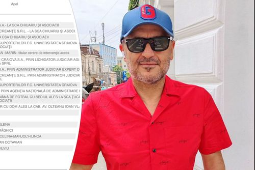 EXCLUSIV Sigla cu leul Craiovei, răsturnată la recurs! Adrian Mititelu exultă, după decizia de azi de la Curtea de Apel: „Începutul dreptății” » Ce înseamnă hotărârea în războiul cu Rotaru