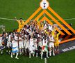 Radu Drăgușin, cu tricolorul pe podiumul Europa League » România, din nou în elită: imagini emoționante pe San Mames