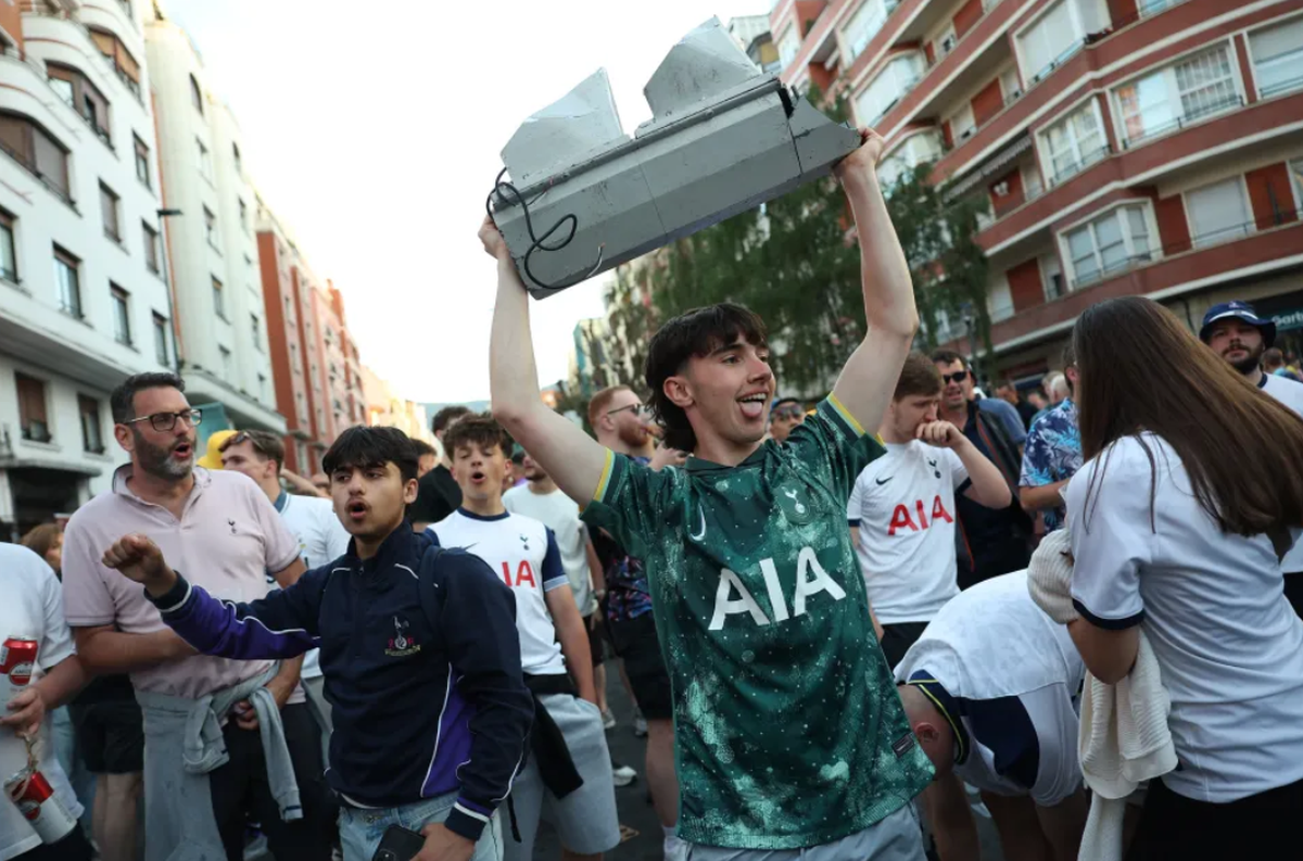 Tottenham - Manchester United, finala Europa League » Imagini cu suporterii