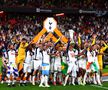Radu Drăgușin, cu tricolorul pe podiumul Europa League » România, din nou în elită: imagini emoționante pe San Mames