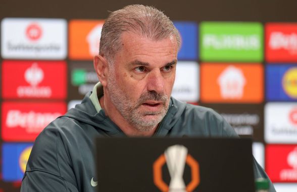 Ange Postecoglou a început abrupt conferința dinaintea finalei Europa League: „Dan, nu sunt un clovn”