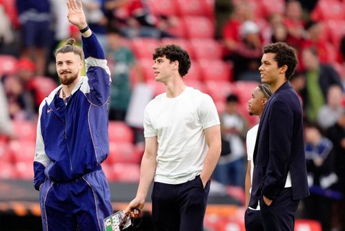 FOTO Radu Drăgușin a fost surprins pe teren, înainte de finala Europa League