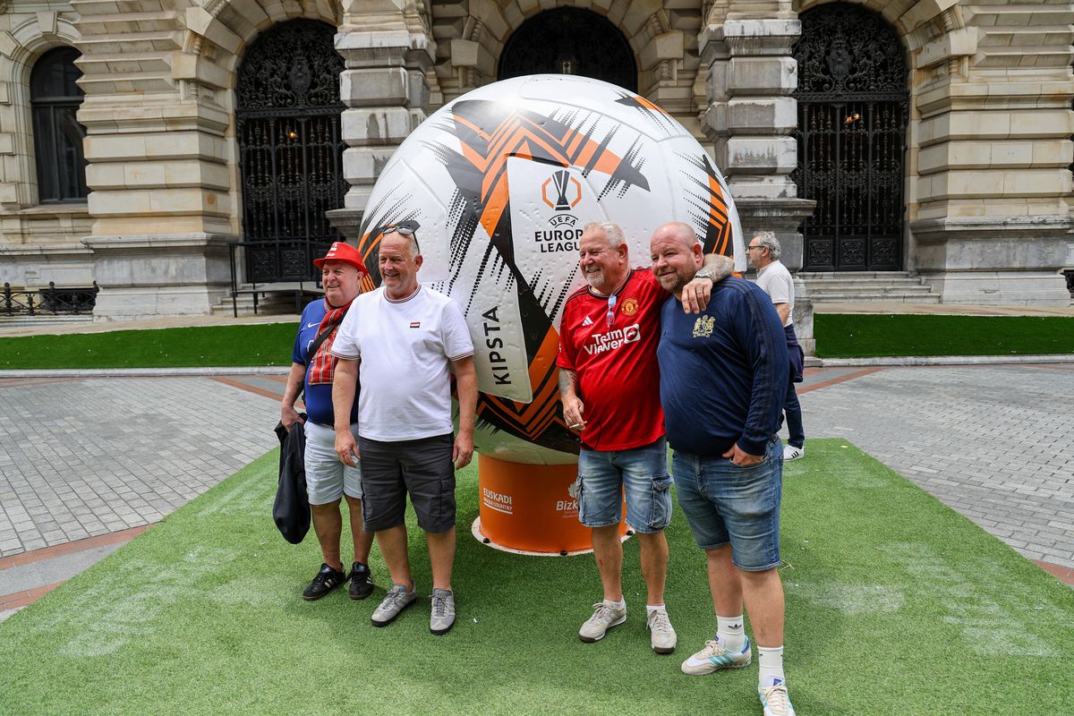 „Au dărâmat semafoare și au vomitat pe străzi” » HAOS la Bilbao, înainte de finala Europa League