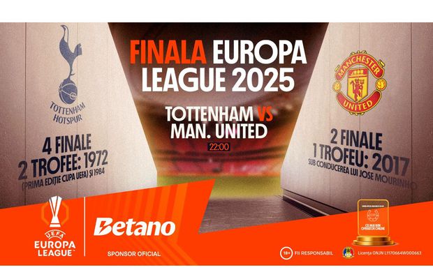 Finala Europa League se joacă pe Betano cu o Misiune specială