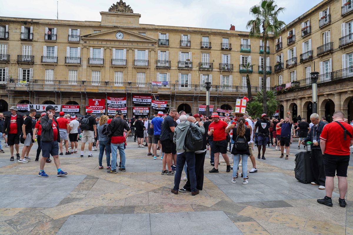 „Au dărâmat semafoare și au vomitat pe străzi” » HAOS la Bilbao, înainte de finala Europa League
