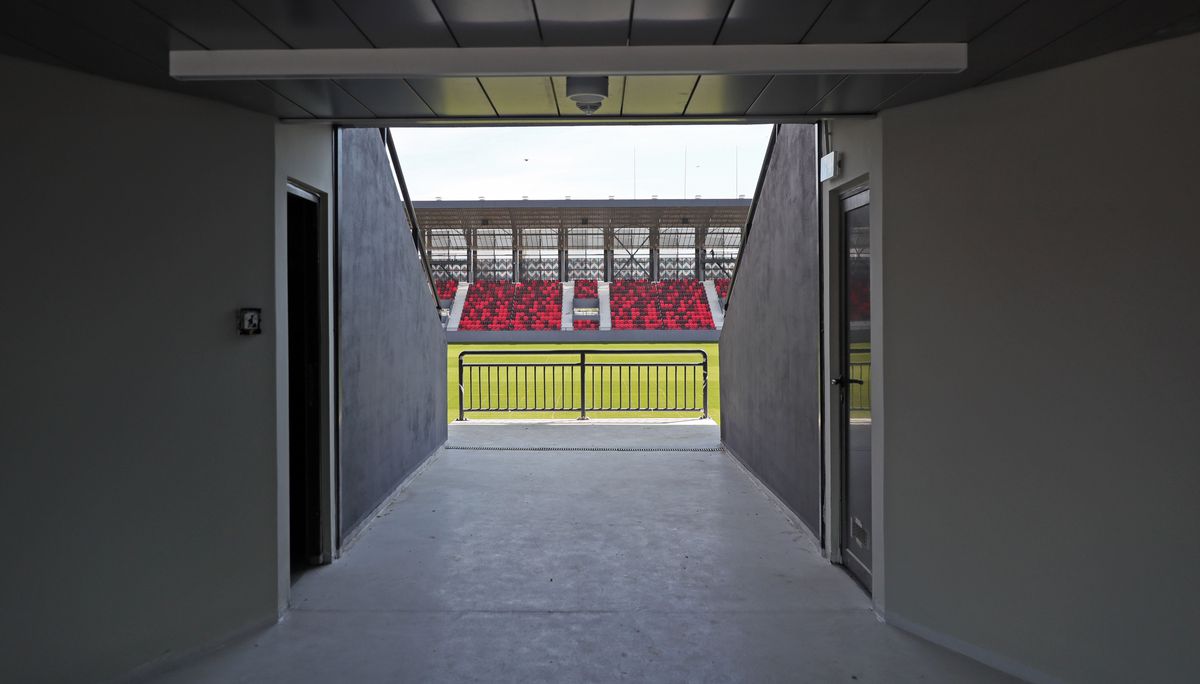Stadionul din Leskovac, Serbia