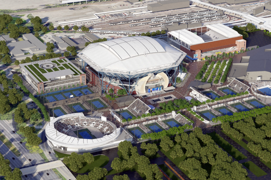 Arena „Arthur Ashe”, de la US Open / foto: X
