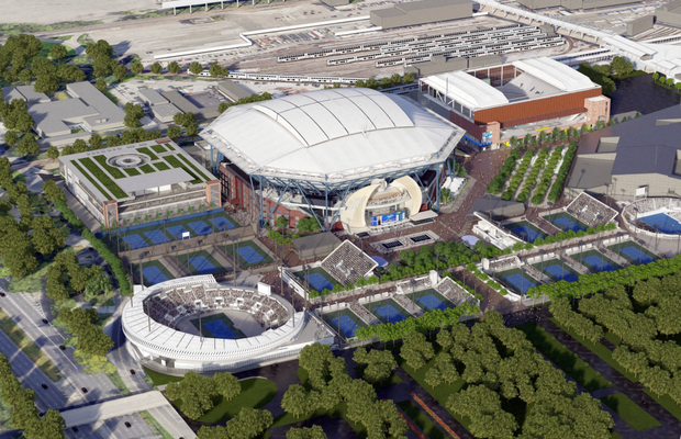Cel mai mare stadion de tenis din lume devine și mai mare: proiect de 800 de milioane de dolari