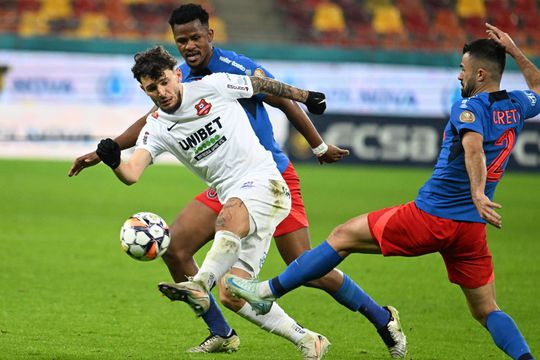 Ianis Stoica în FCSB - Hermannstadt / FOTO: Imago