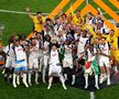 Radu Drăgușin, cu tricolorul pe podiumul Europa League » România, din nou în elită: imagini emoționante pe San Mames