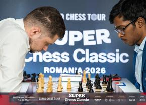Super Chess Classic 2026, runda a VI-a: Keymer se distanțează în clasament fără a muta vreo piesă, în urma abandonului lui Firouzja