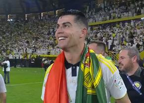 Cristiano Ronaldo, gol superb și campion în premieră în Arabia Saudită » Portughezul a izbucnit în lacrimi