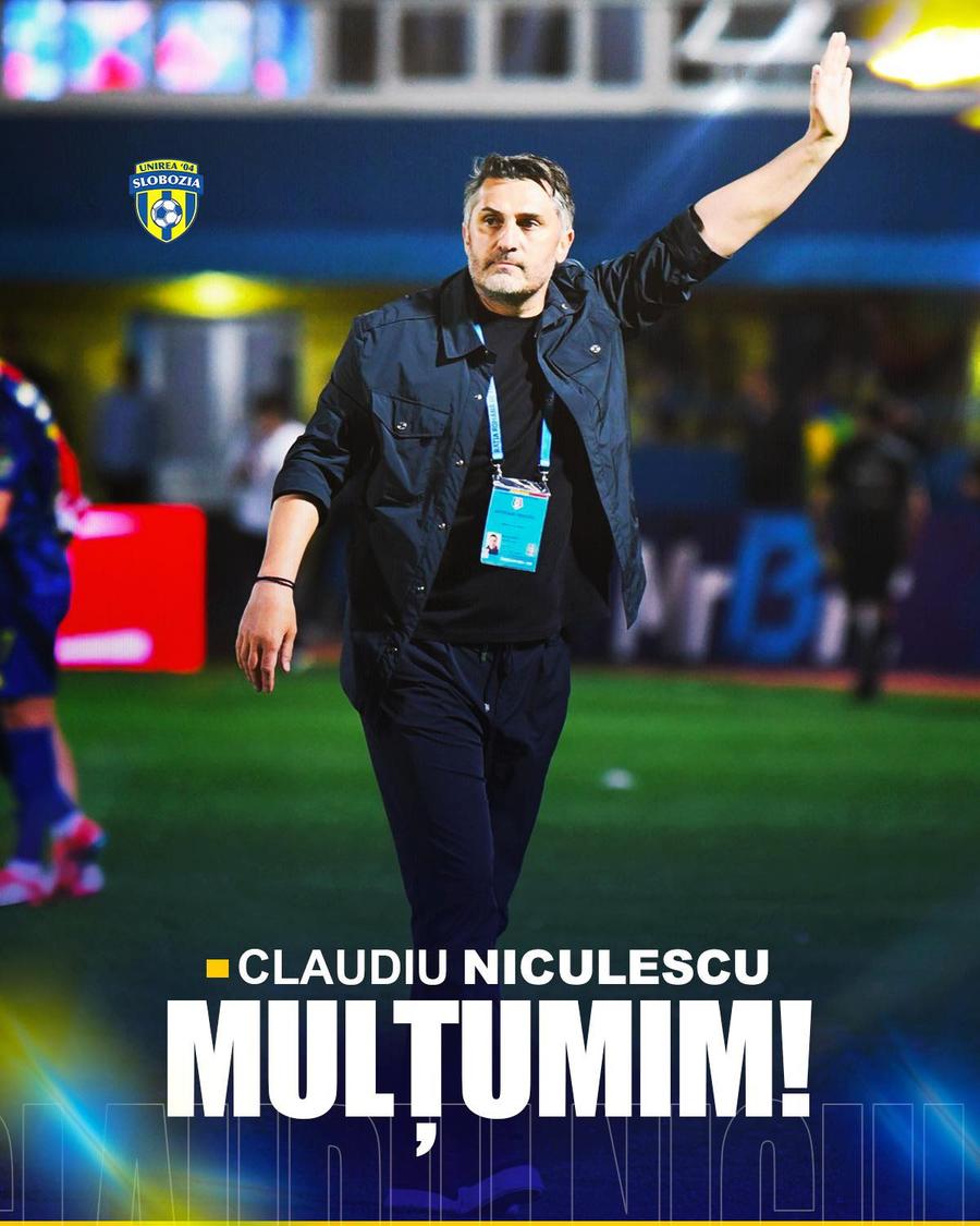 Al doilea antrenor care a plecat la finalul sezonului din Superliga: „Mulțumim și mult succes!”