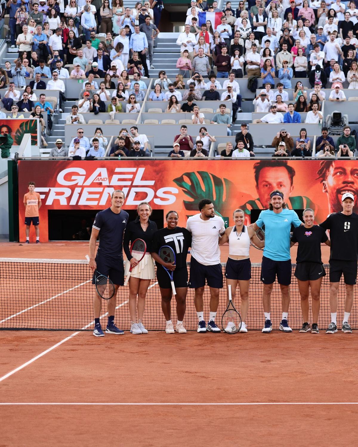Sorana Cîrstea, invitată de gală la petrecerea de adio a lui Gael Monfils » Și Djokovic a participat la spectacolul de la Roland Garros