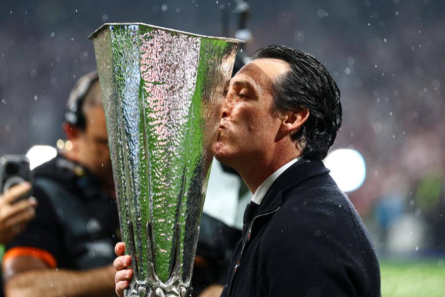 Unai Emery, după finala Europa League 2026 / foto: Imago Images Unai Emery, după ce a câștigat al cincilea trofeu Europa League: „Le-am spus jucătorilor în vestiar”