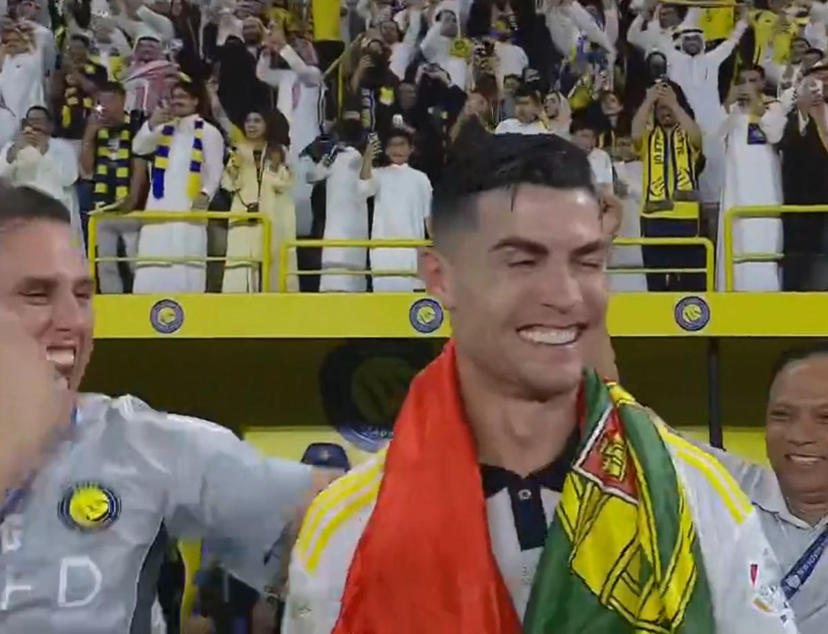 Cristiano Ronaldo, gol superb și campion în premieră în Arabia Saudită » Portughezul a fost șef de galerie la final: imagini senzaționale