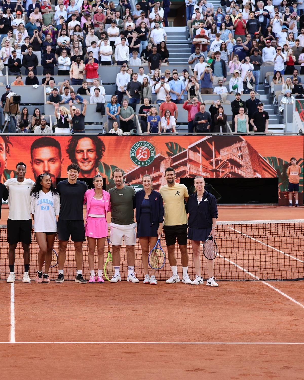 Sorana Cîrstea, invitată de gală la petrecerea de adio a lui Gael Monfils » Și Djokovic a participat la spectacolul de la Roland Garros