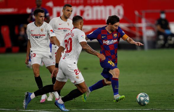 Sevilla l-a anihilat pe Messi cu o strategie din FIFA 20