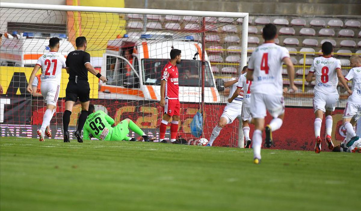 DINAMO - SEPSI 1-3. NOTE GSP: 2, cea mai mică notă primită în șocul din „Ștefan cel Mare” + cine a luat singurul 9